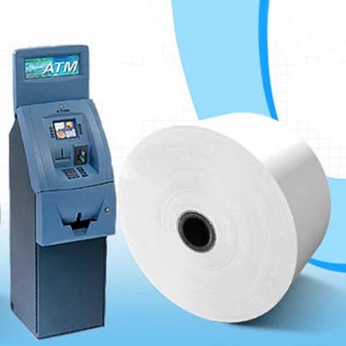 80mm x 250mm x 30mm Thermal Rolls Diebold ATM
