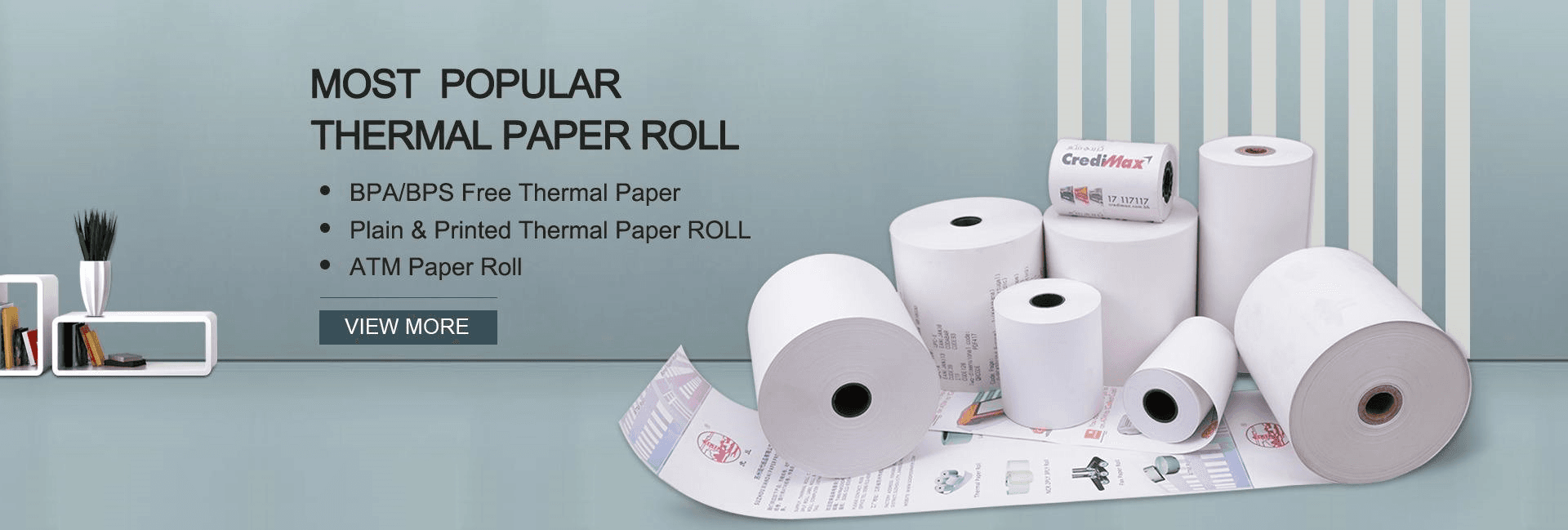 Premium Thermal Paper Rolls at the Best Prices from the Leading Manufacturer and Distributor
