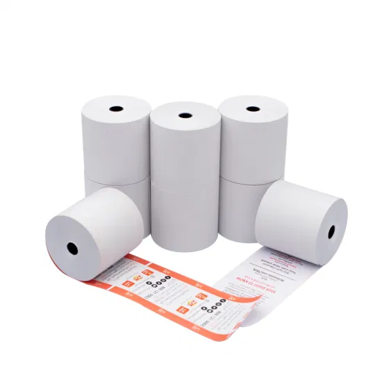 Custom printed thermal paper rolls